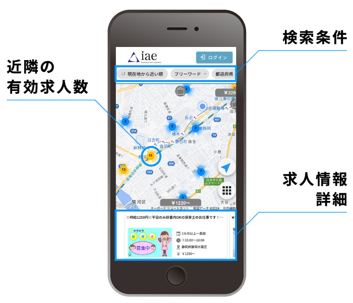 スマホ位置表示